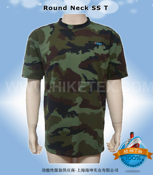 Round Neck SS T JT1019 Woodland
