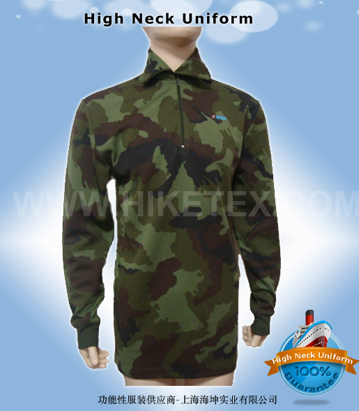High Neck Uniform JT1018 Woodland
