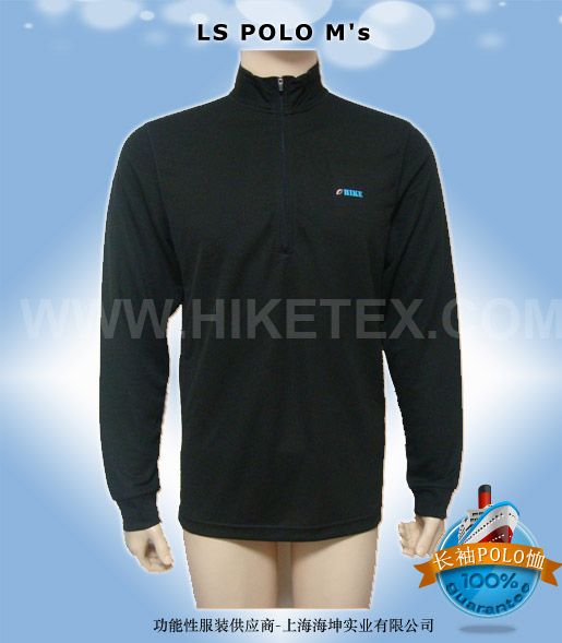 Polo LS Ms JT1006 Charcoal