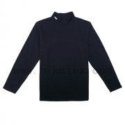 Navy half a turtle neck long sleeve T-shirt Tcx2102