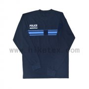 Navy round neck T-shirt T cx 2201
